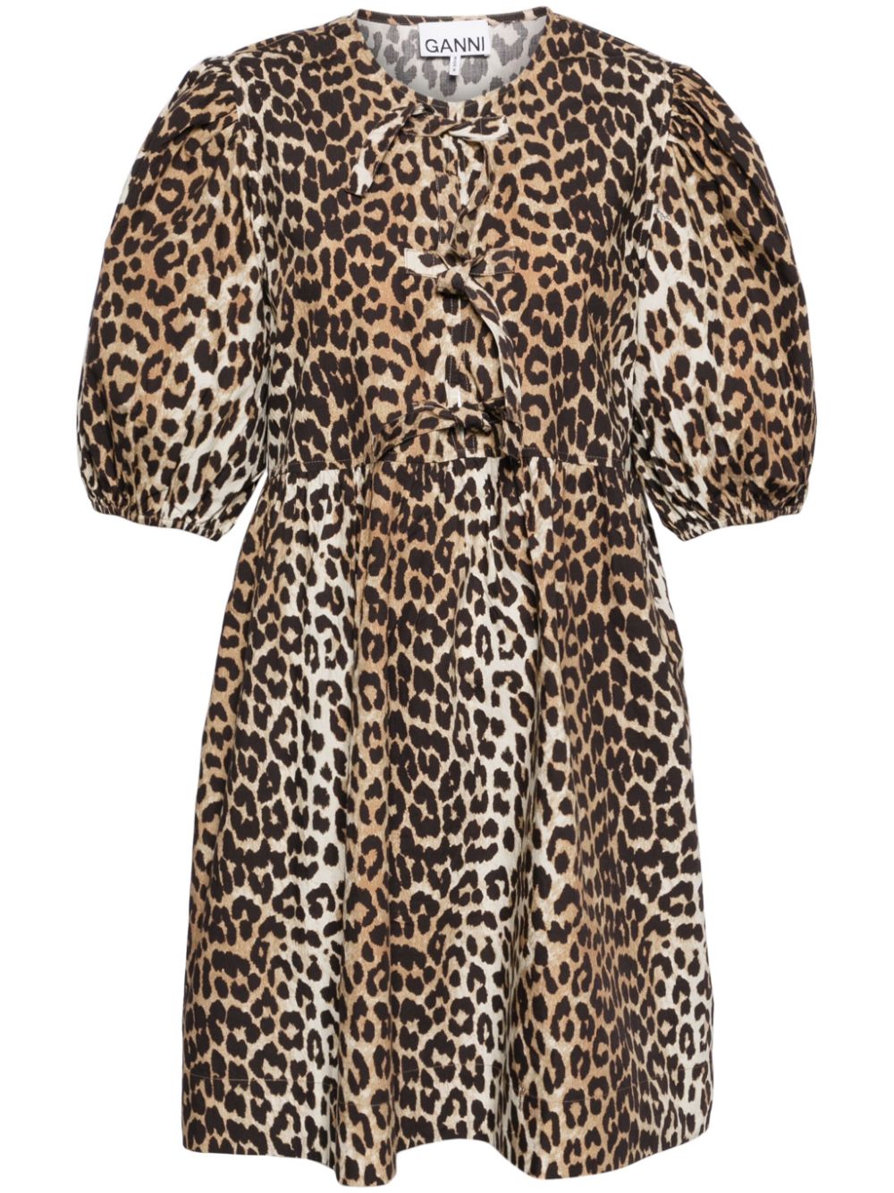 Ganni Ganni Conscious Criteria page Organic cotton mini dress