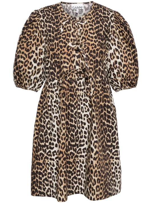 Ganni Ganni Conscious Criteria page Organic cotton mini dress