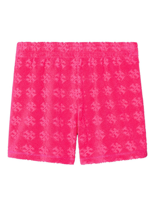 Tory Burch Logo cotton shorts