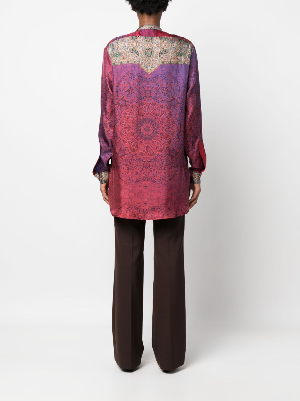 Pierre Louis Mascia Pierre Louis Mascia Printed silk shirt