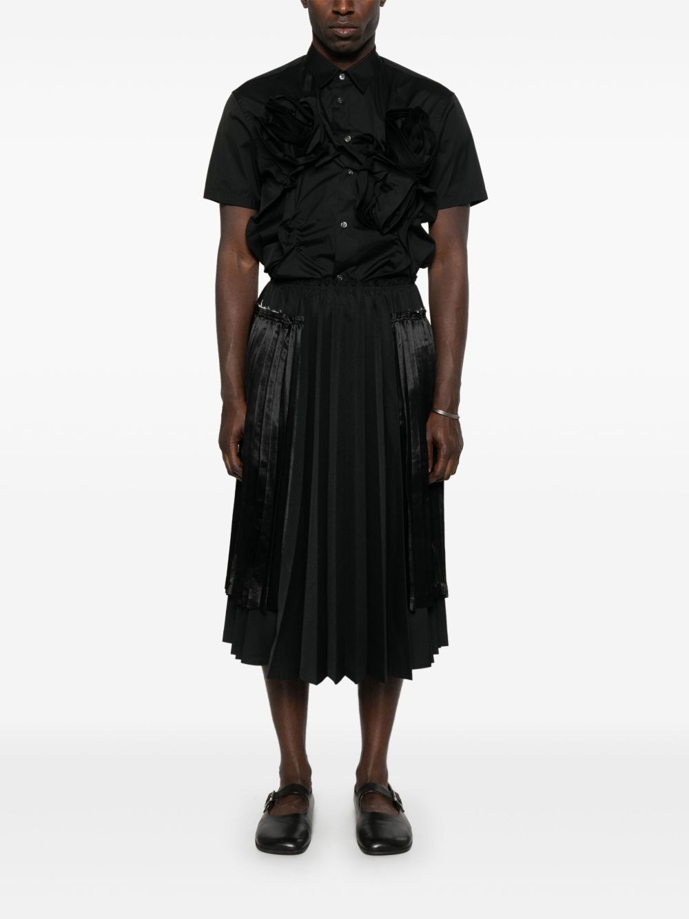 Comme Des Garcons Comme Des Garcons Pleated midi skirt