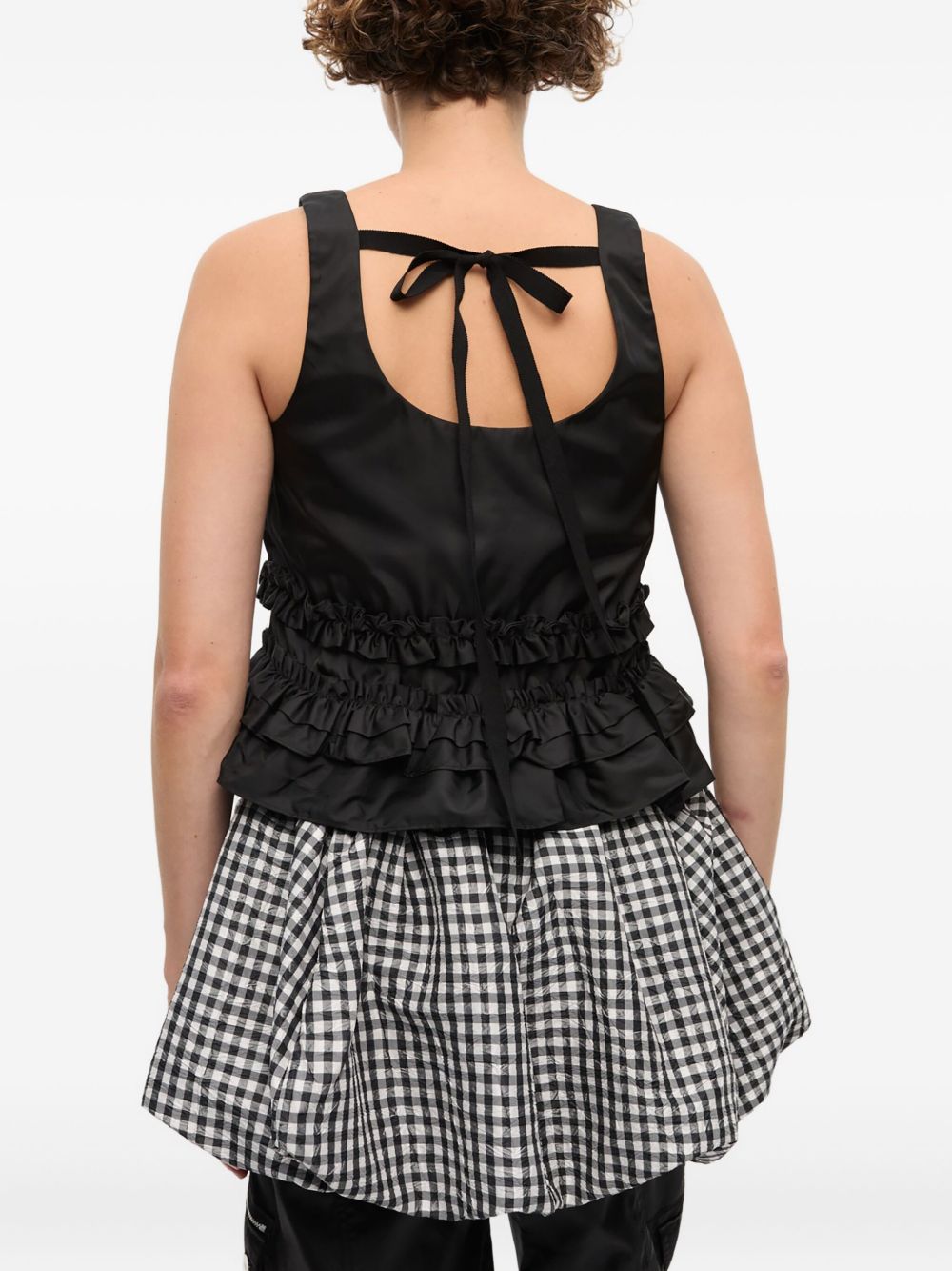 Ganni Ganni Nylon tank top