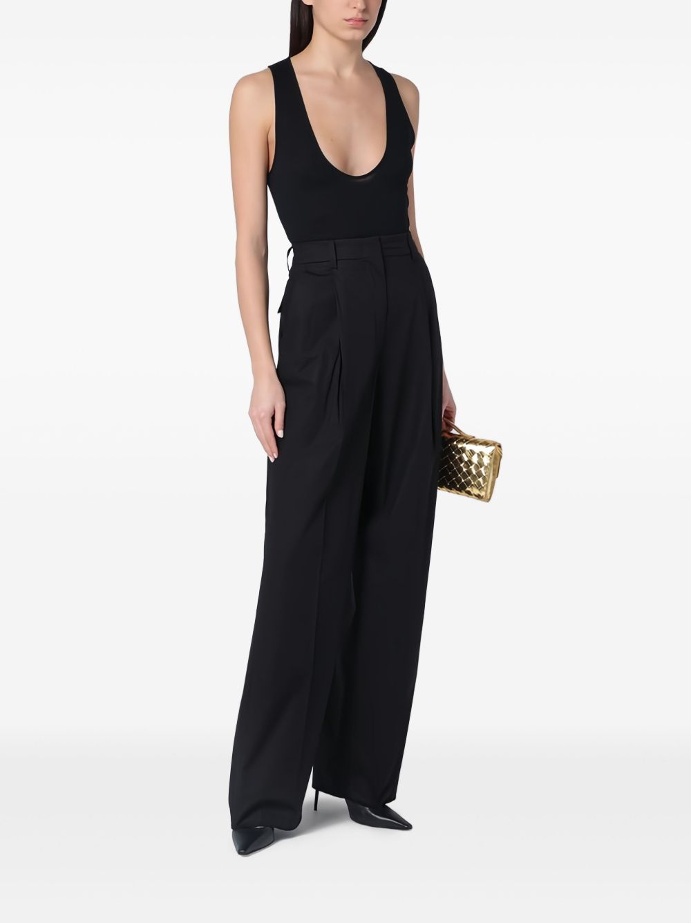 TheLatest Thelatest Alma cotton trousers