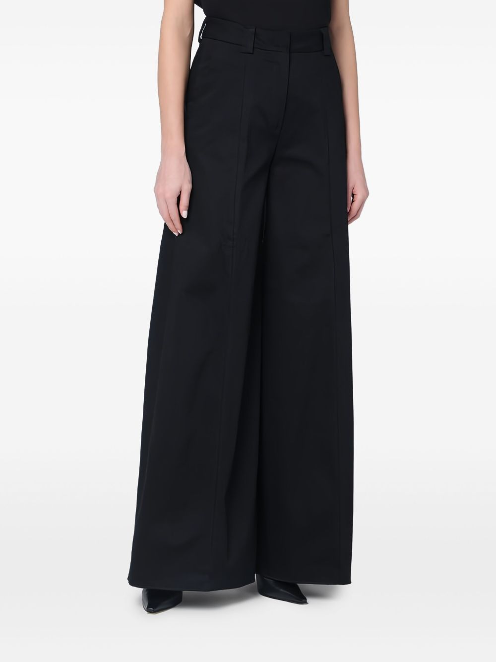 TheLatest Thelatest Alma cotton trousers