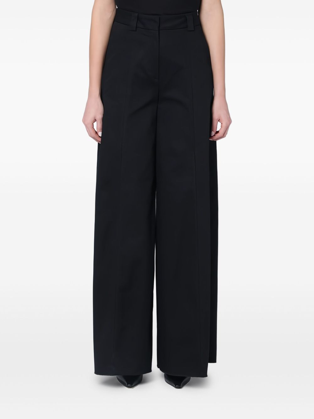TheLatest Thelatest Alma cotton trousers