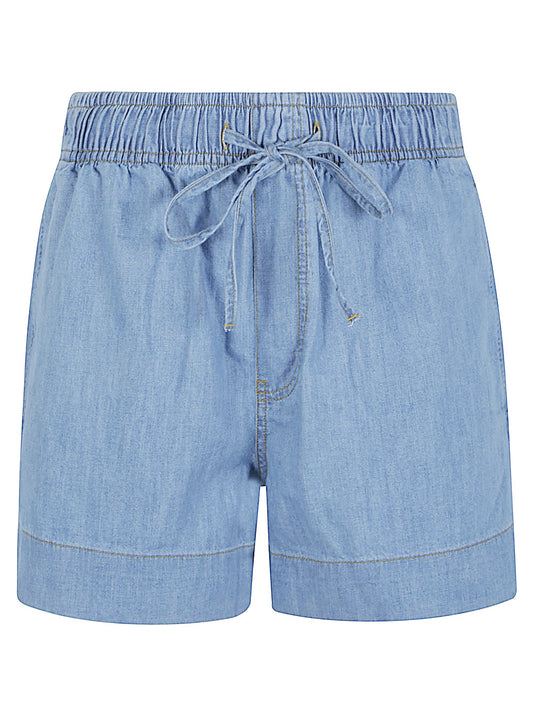 SOSUE Sosue Denim cotton shorts