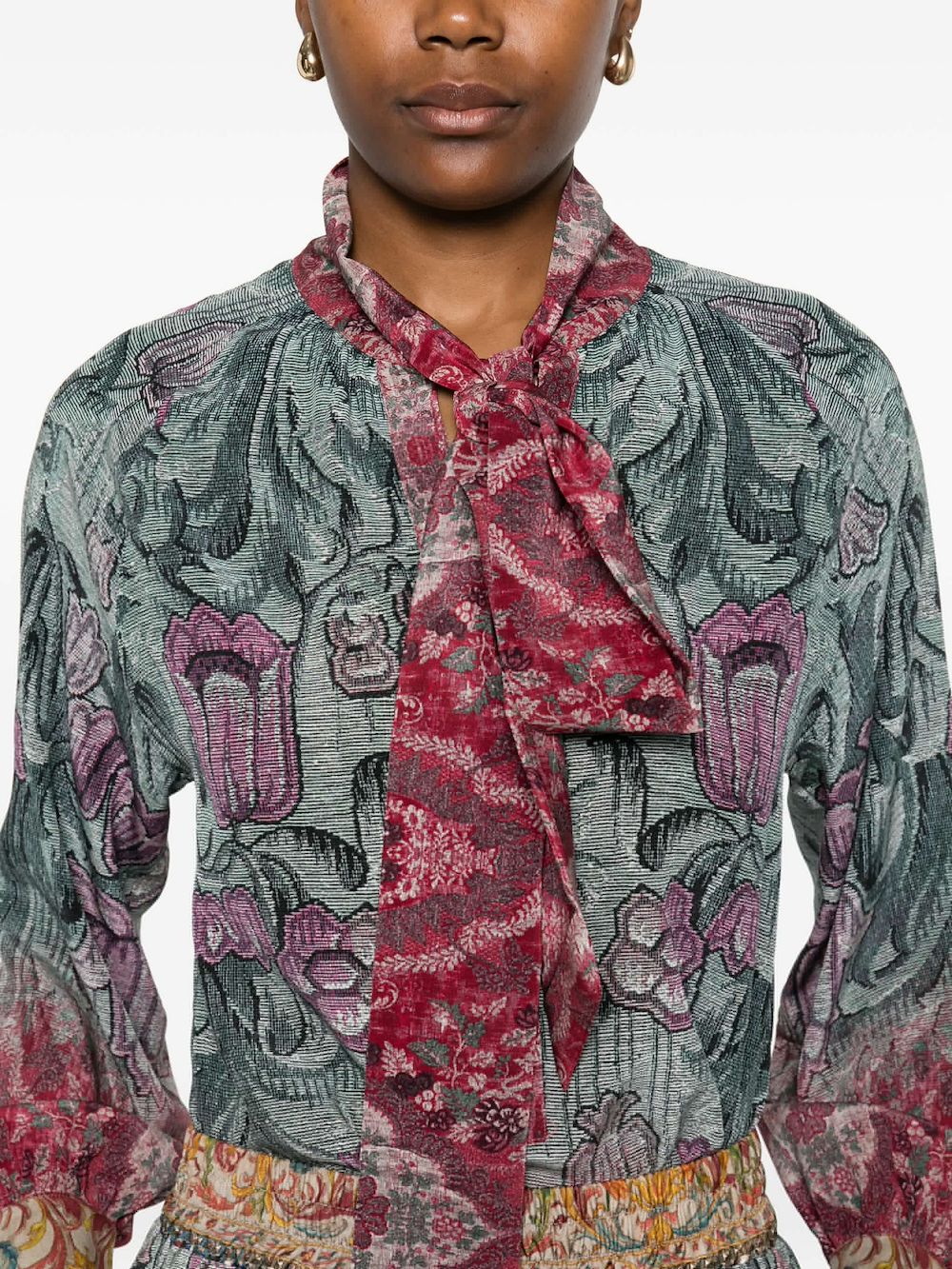Pierre Louis Mascia Pierre Louis Mascia Printed silk shirt