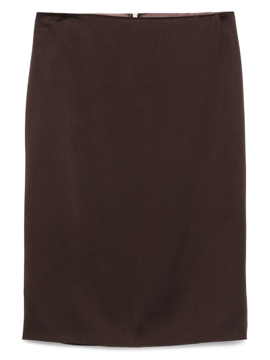 Tom Ford Satin midi skirt