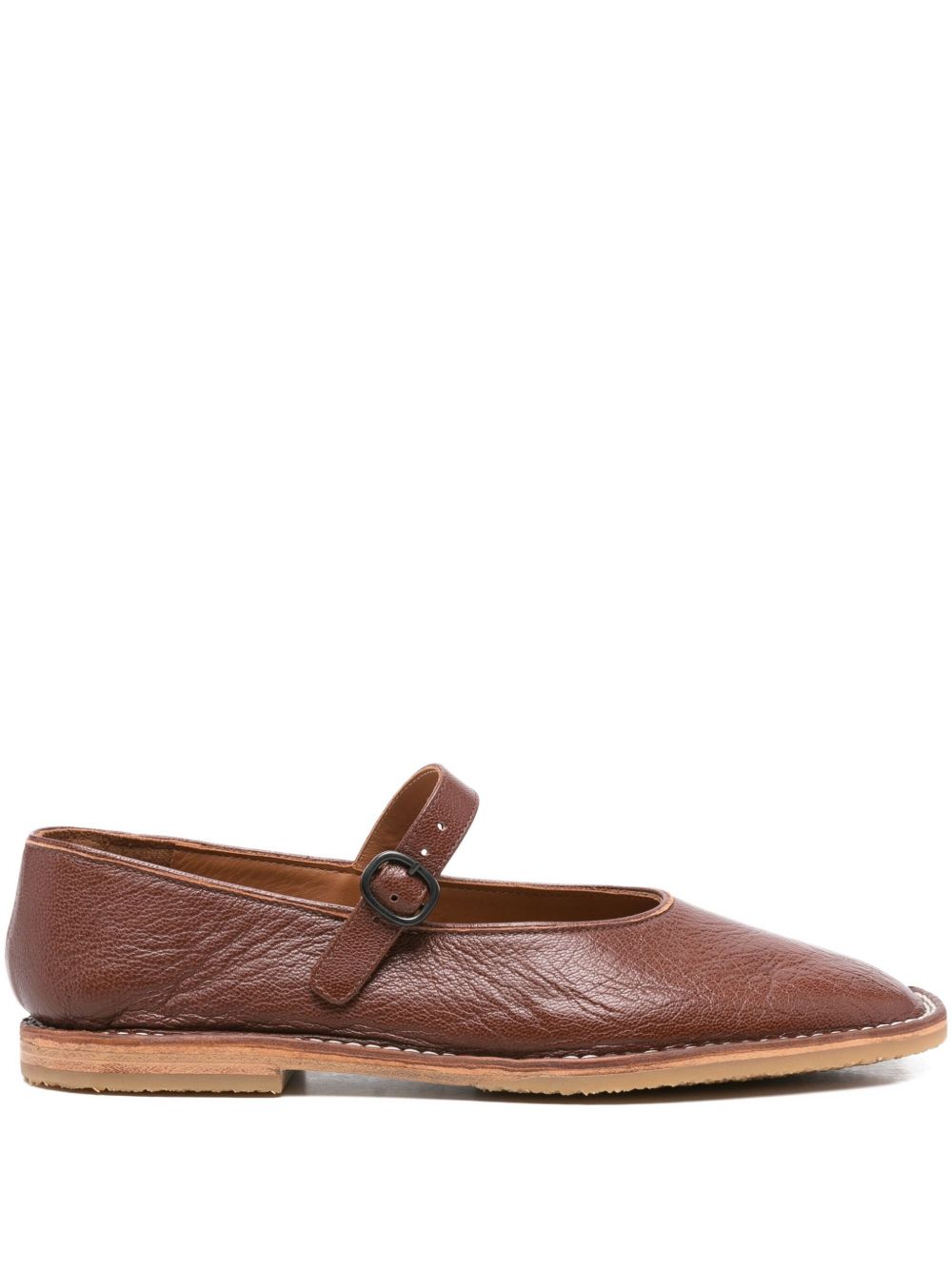 Hereu Hereu Brava leather ballet flats