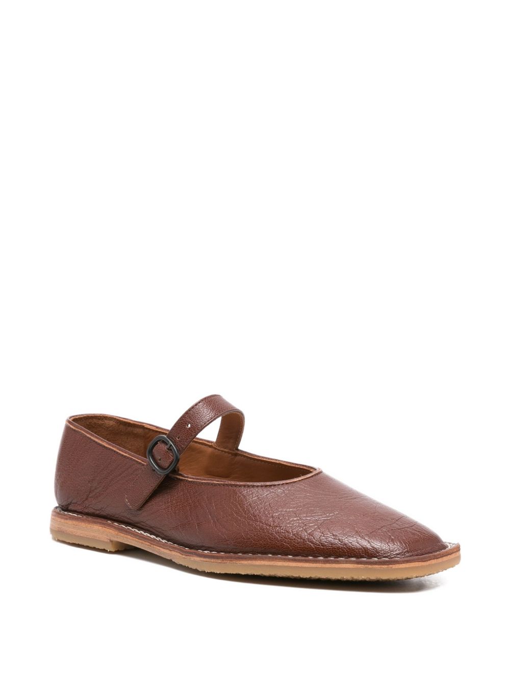 Hereu Hereu Brava leather ballet flats