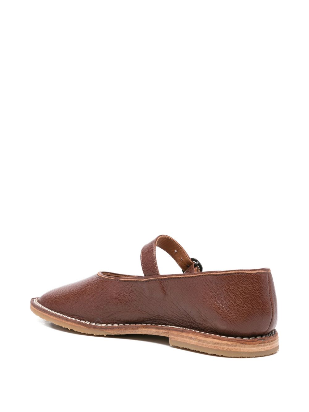 Hereu Hereu Brava leather ballet flats