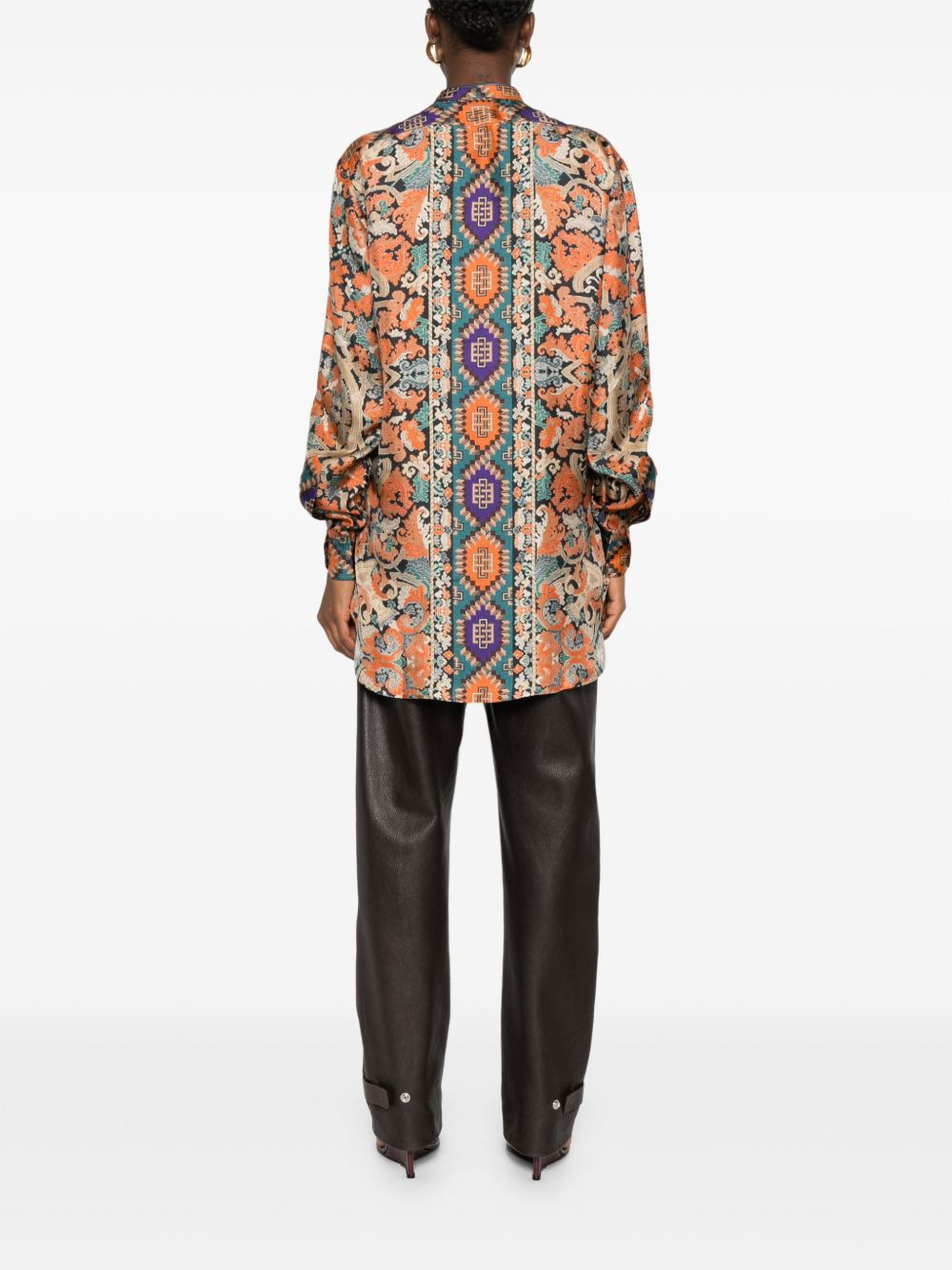Pierre Louis Mascia Pierre Louis Mascia Printed silk shirt
