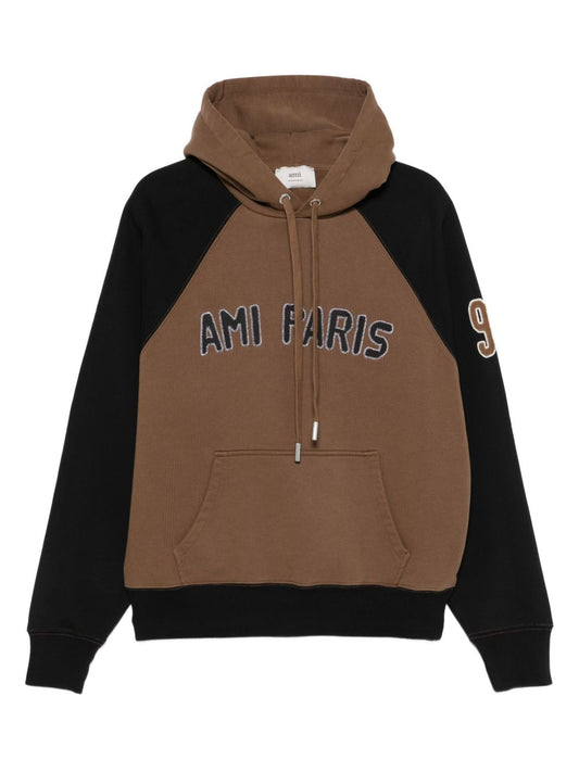 هودي Ami Paris القطني متعدد الألوان