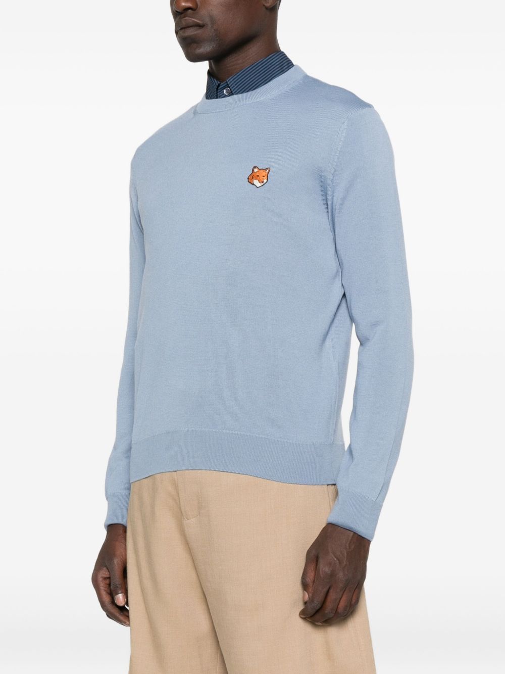 Maison Kitsuné Maison Kitsuné Fox Head Sweater