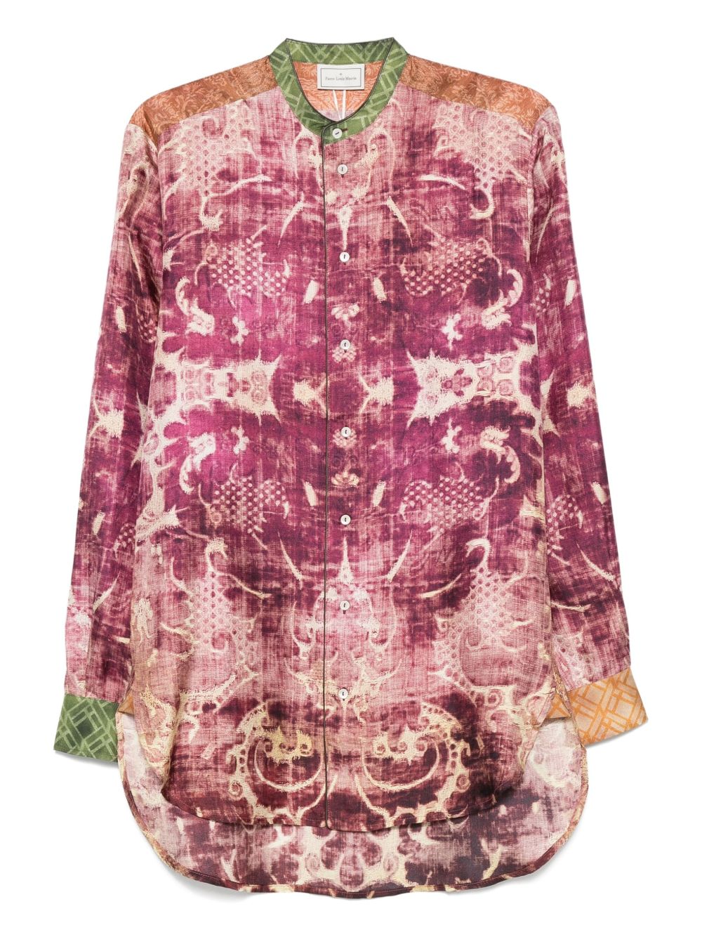 Pierre Louis Mascia Pierre Louis Mascia Printed silk shirt