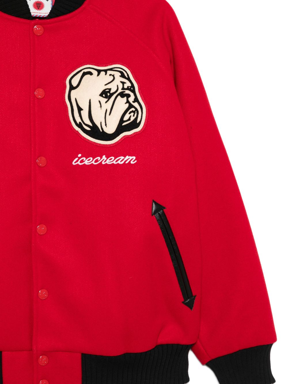 Icecream Icecream Embroidered bomber jacket