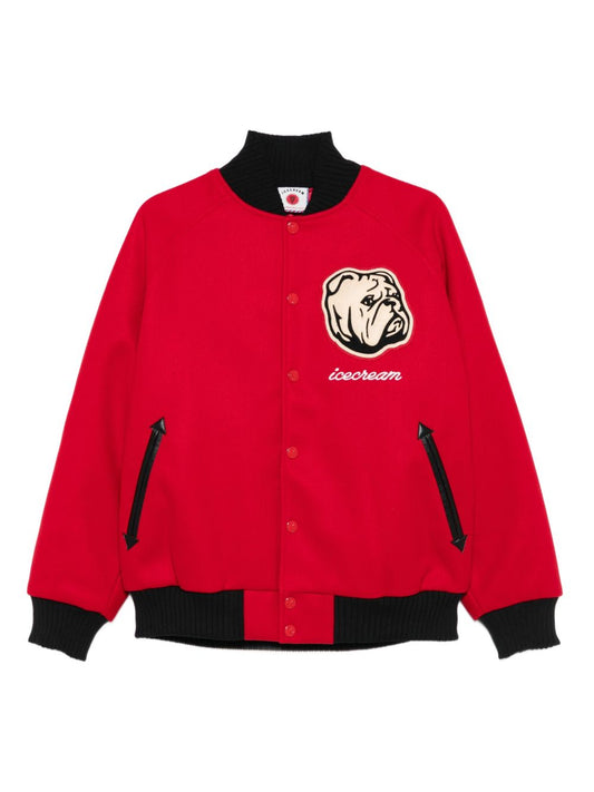 Icecream Icecream Embroidered bomber jacket