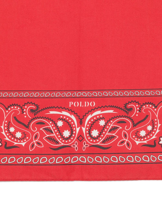 Poldo Dog Couture Red Bandana