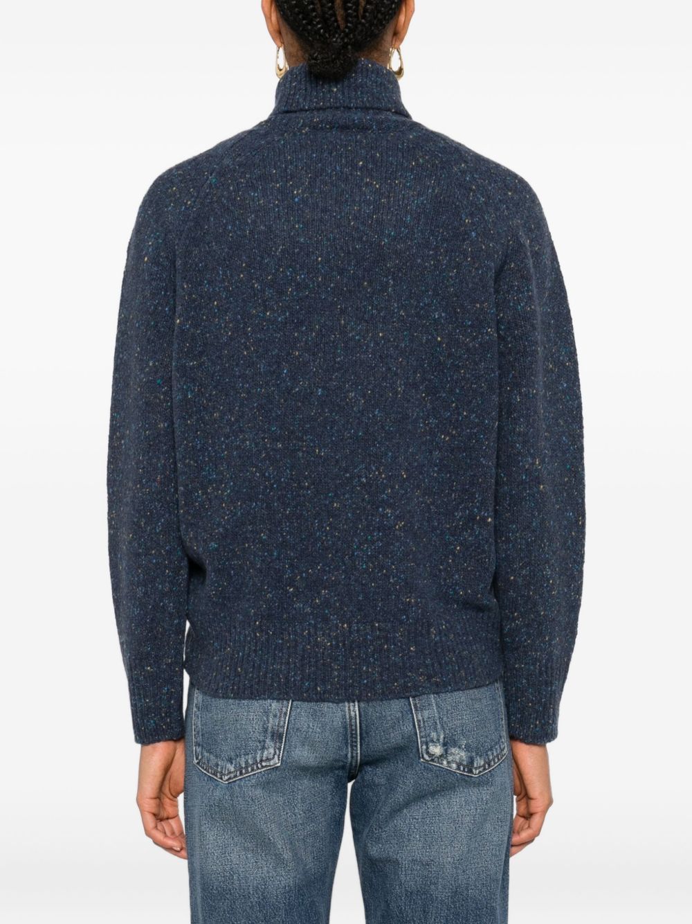 Beyou Beyou Wool turtle-neck sweater