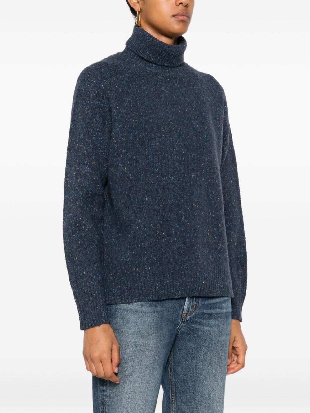 Beyou Beyou Wool turtle-neck sweater