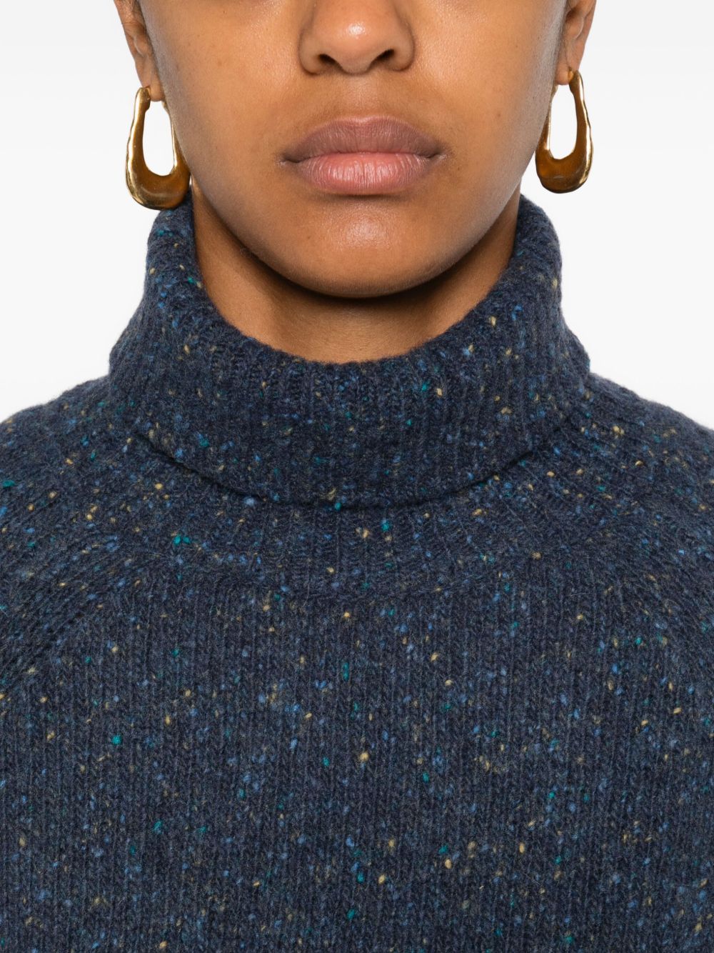 Beyou Beyou Wool turtle-neck sweater