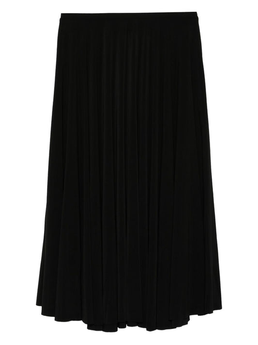 Norma Kamali Norma Kamali Pleated midi skirt