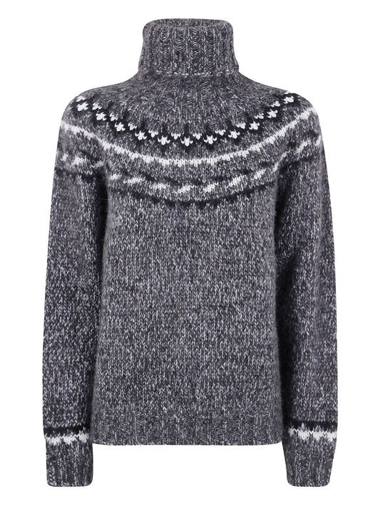 Parosh Parosh Wool turtle-neck jumper