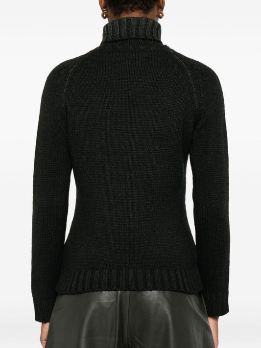 Base Wool turtle-neck jumper