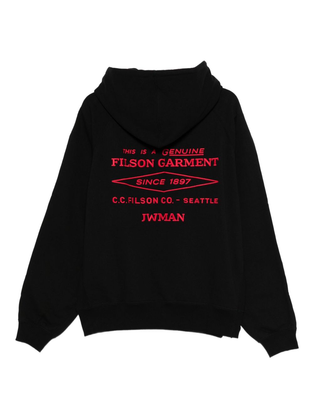 Junya Watanabe X Filson Logo cotton hoodie