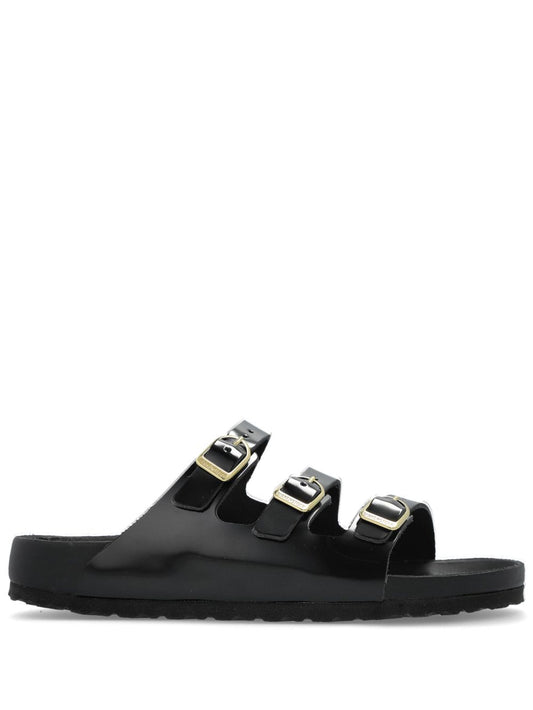 Birkenstock Birkenstock Florida Fresh Natural Leather Patent Sandals
