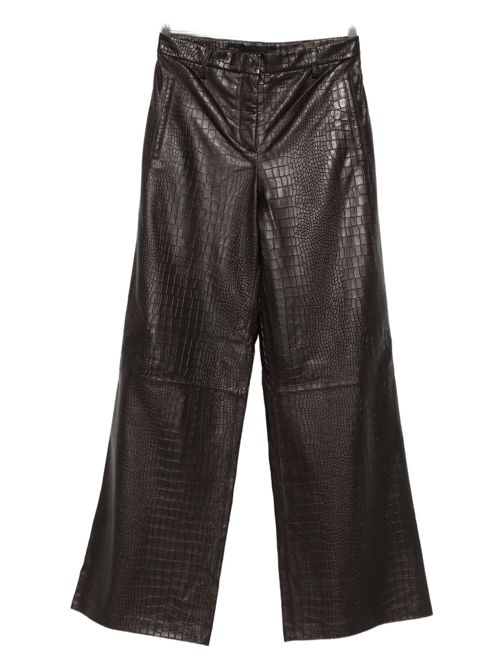 Enes Enes Leather trousers