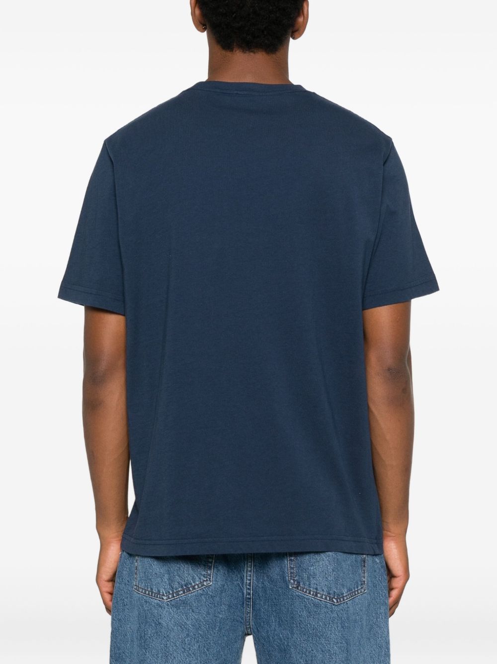 Autry X MAISON KITSUNE Autry X Maison Kitsune Logo cotton t-shirt