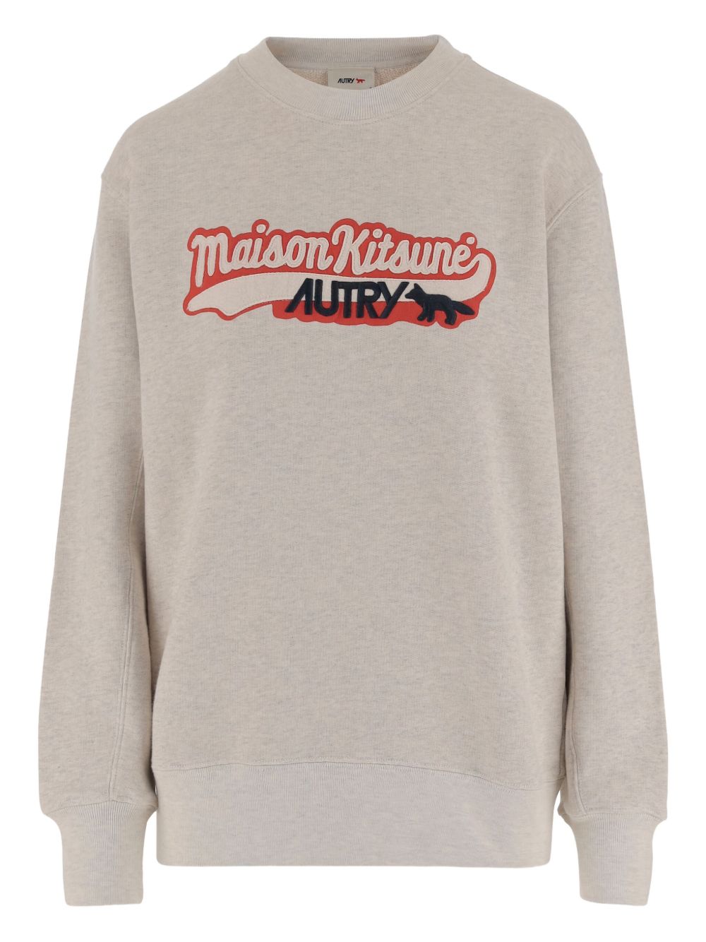 Autry X MAISON KITSUNE Autry X Maison Kitsune Logo cotton sweatshirt