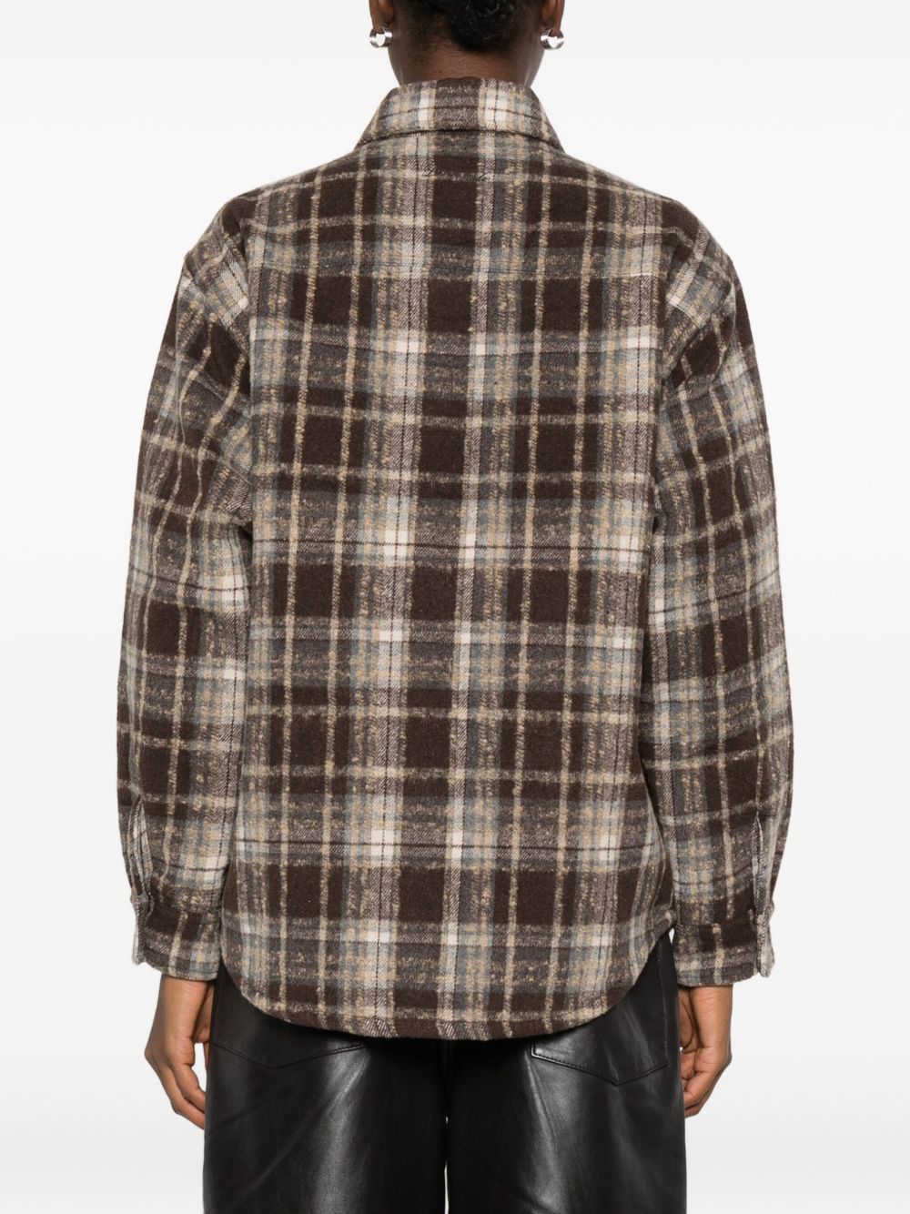 Dunst Dunst Flannel checked shirt