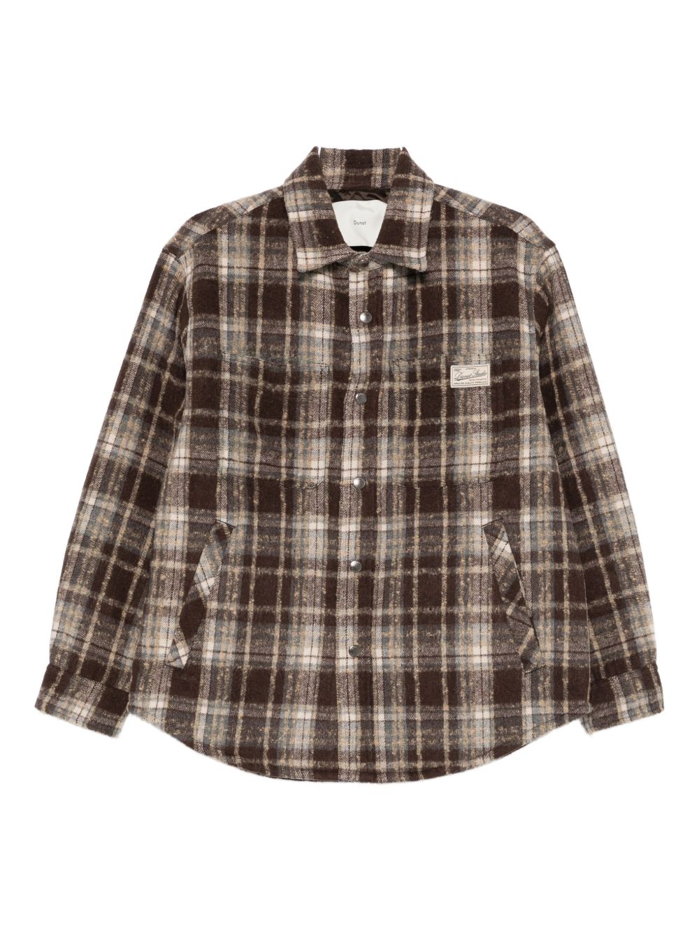 Dunst Dunst Flannel checked shirt