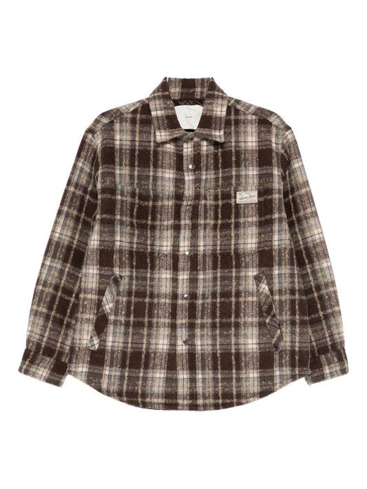 Dunst Dunst Flannel checked shirt