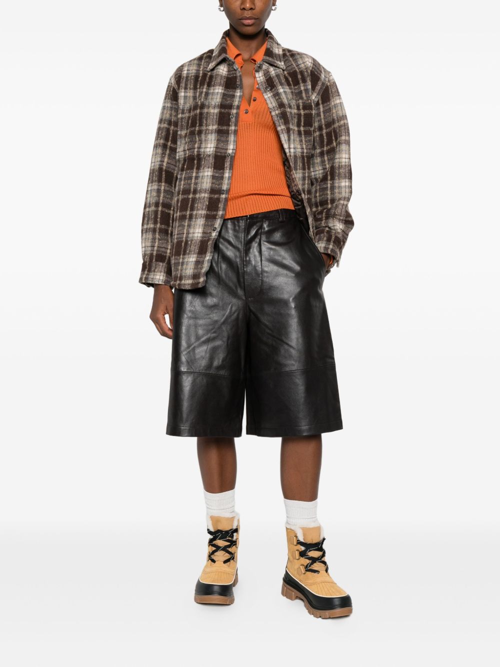 Dunst Dunst Flannel checked shirt