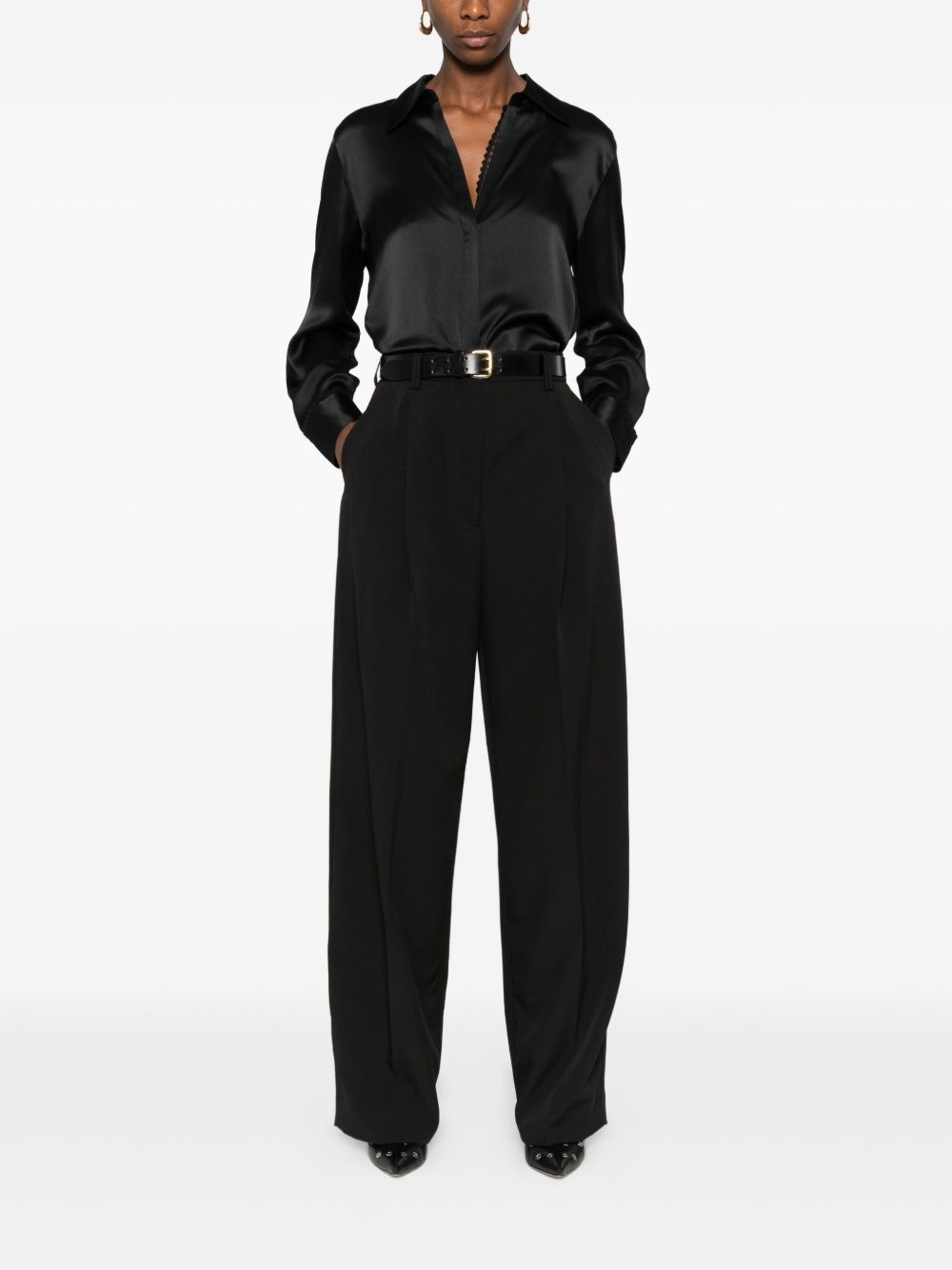 THE LATEST THE LATEST Thelatest Axel straight-leg trousers