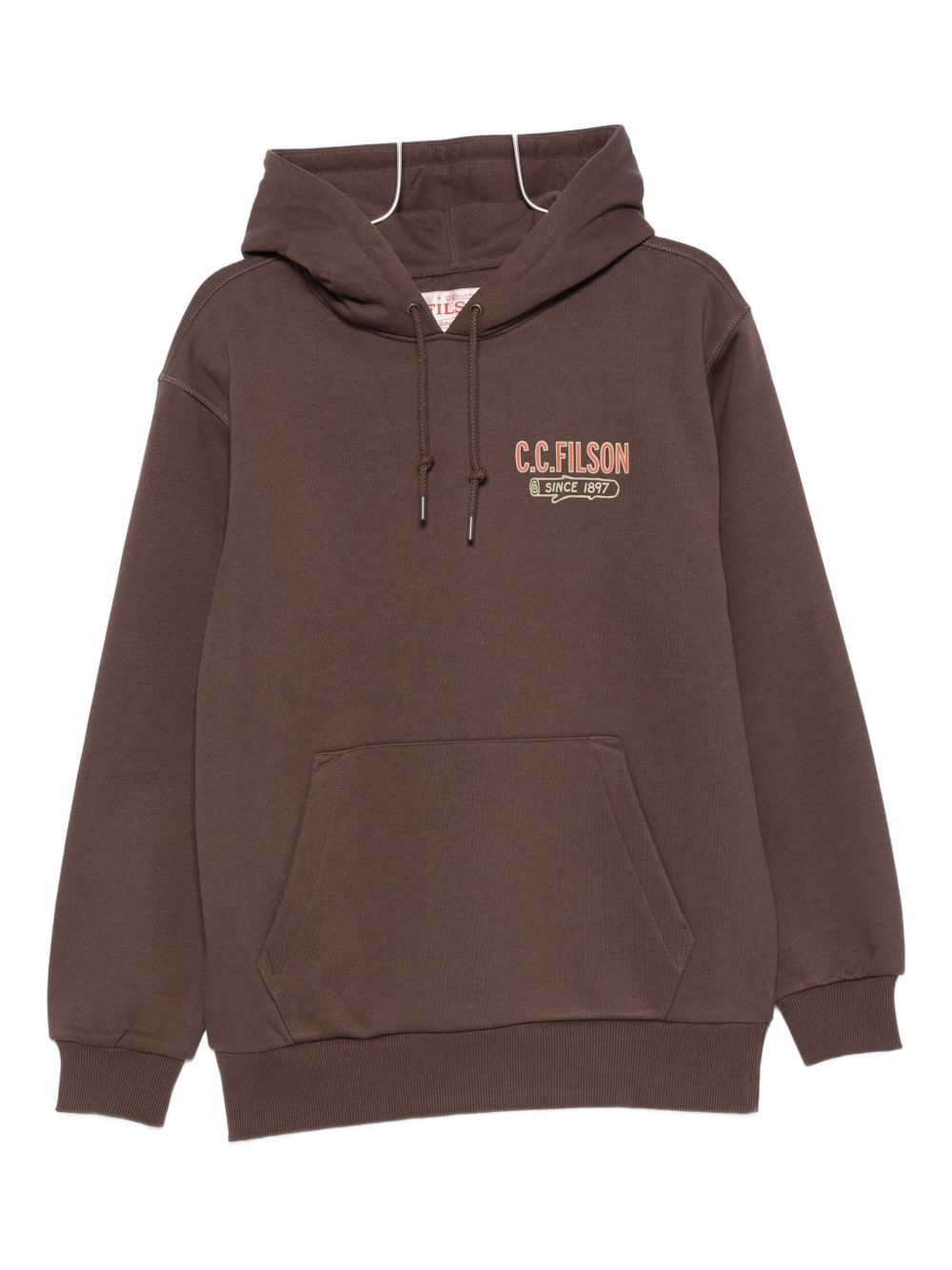 Filson Filson Printed cotton hoodie