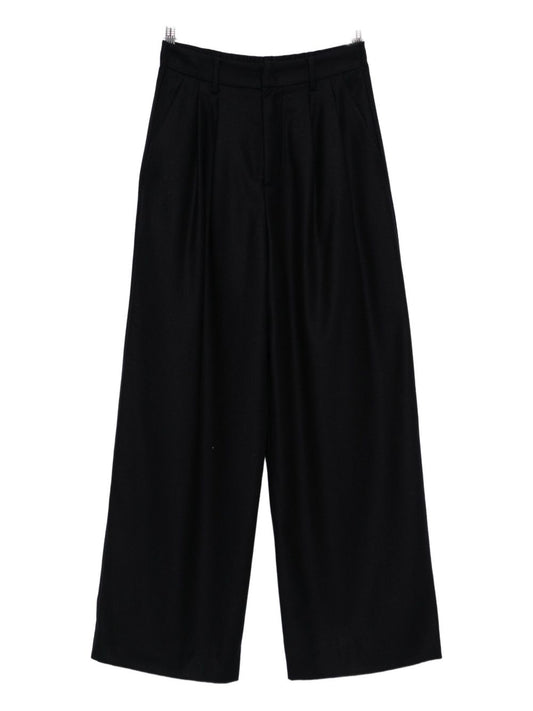 Susanne Bommer Silk blend trousers