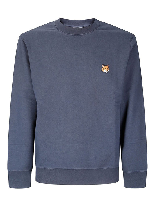 Maison Kitsuné Maison Kitsuné Fox Head-motif cotton sweatshirt
