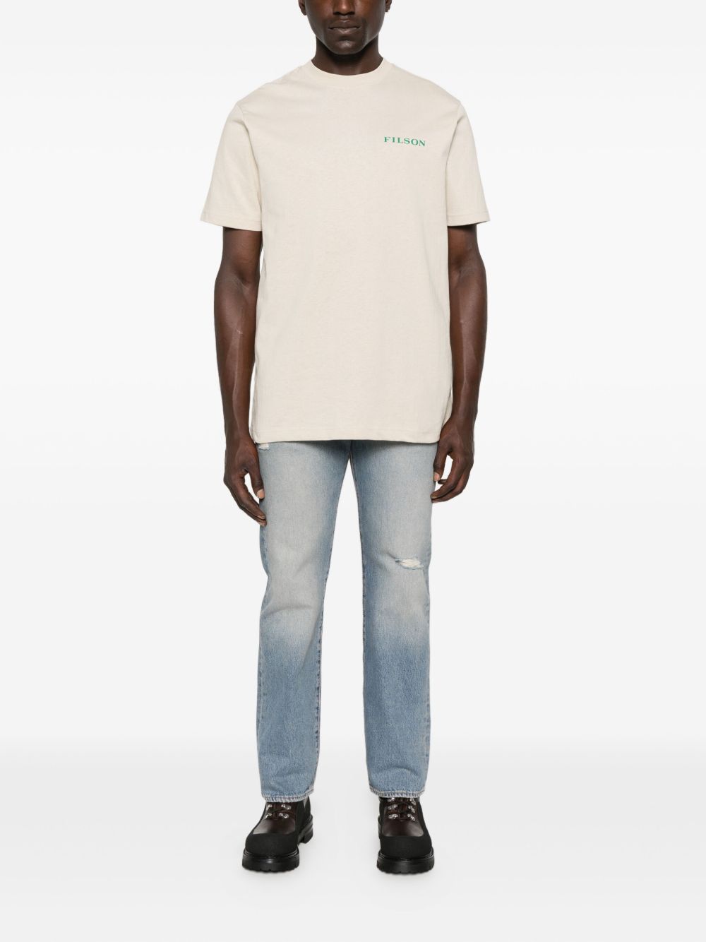 Filson Filson Printed cotton t-shirt