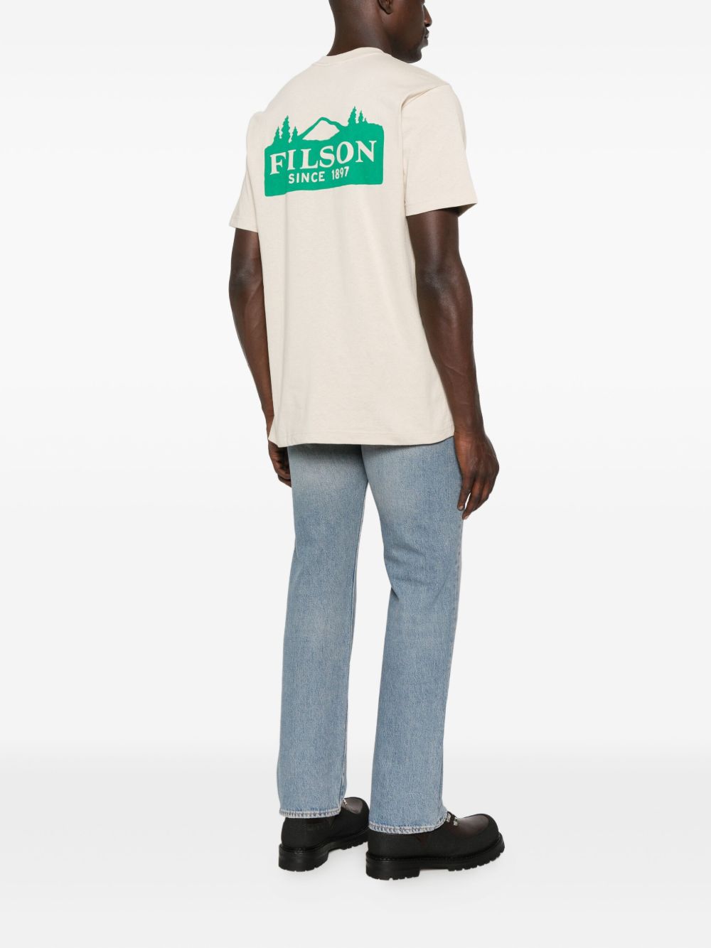 Filson Filson Printed cotton t-shirt