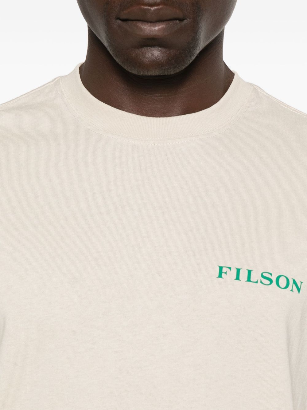 Filson Filson Printed cotton t-shirt