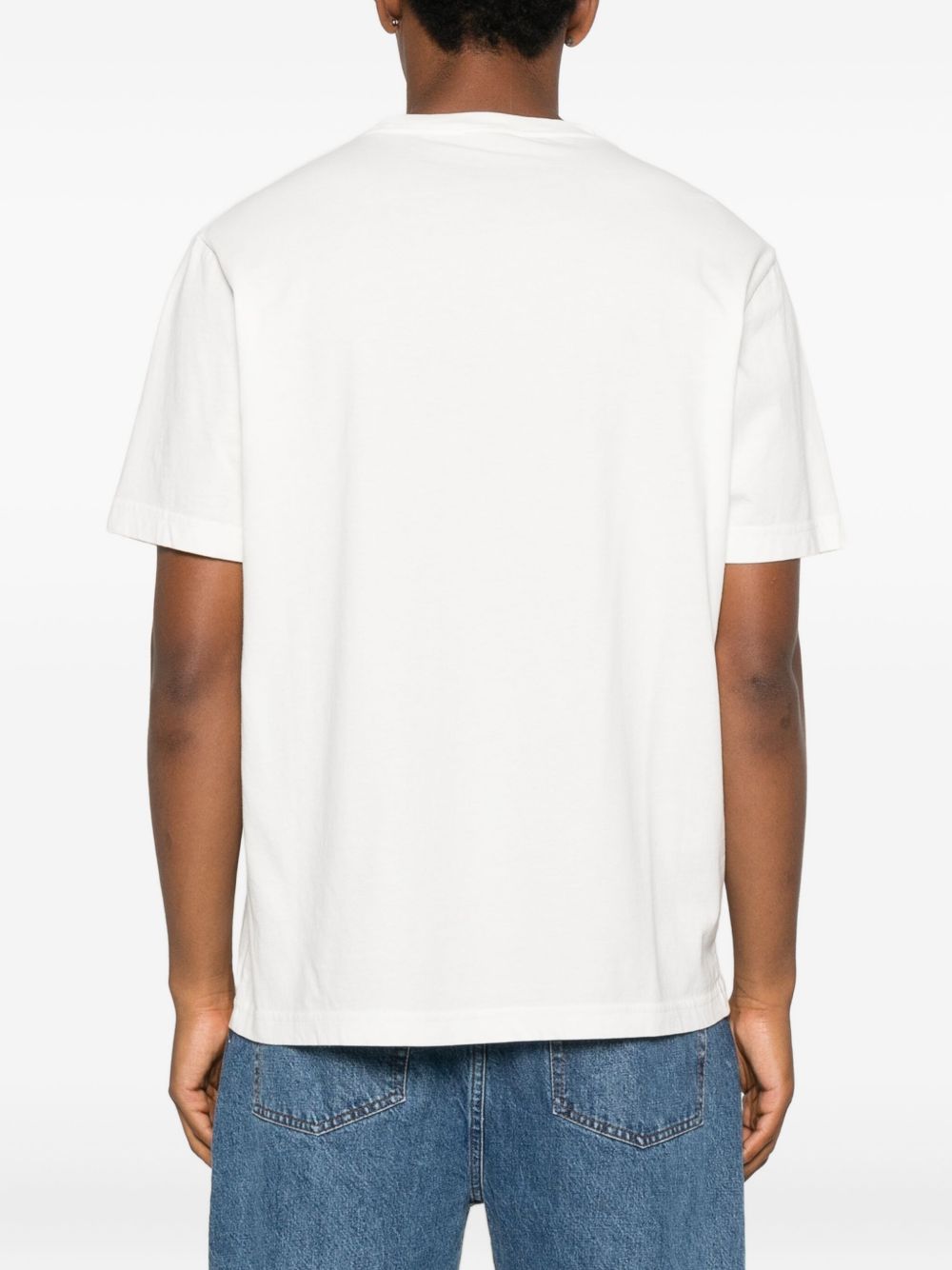 Autry X MAISON KITSUNE Autry X Maison Kitsune Logo cotton t-shirt