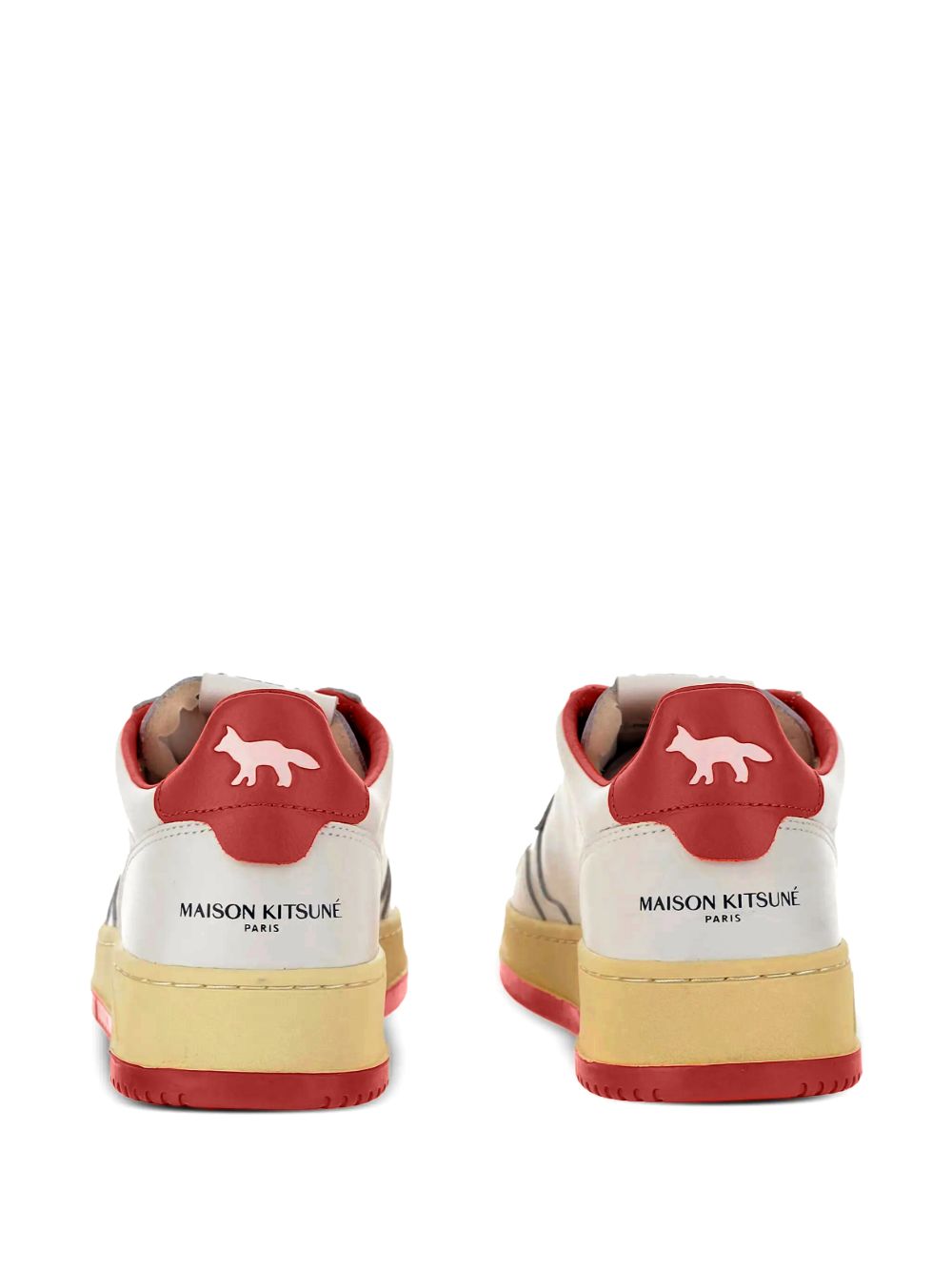 Autry X MAISON KITSUNE Autry X MAISON KITSUNE Autry x Maison Kitsuné Medalist Low sneakers
