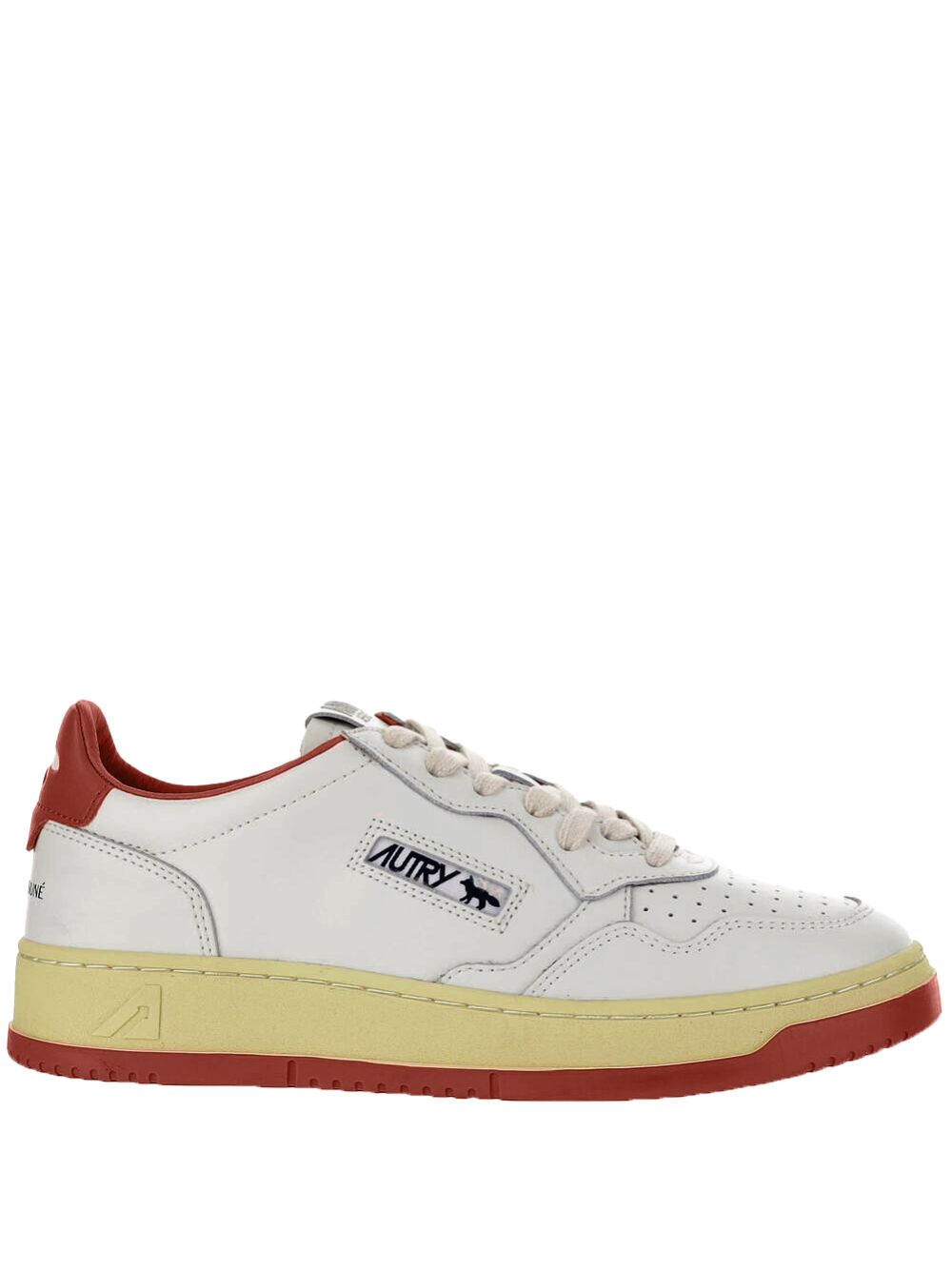 Autry X MAISON KITSUNE Autry X MAISON KITSUNE Autry x Maison Kitsuné Medalist Low sneakers