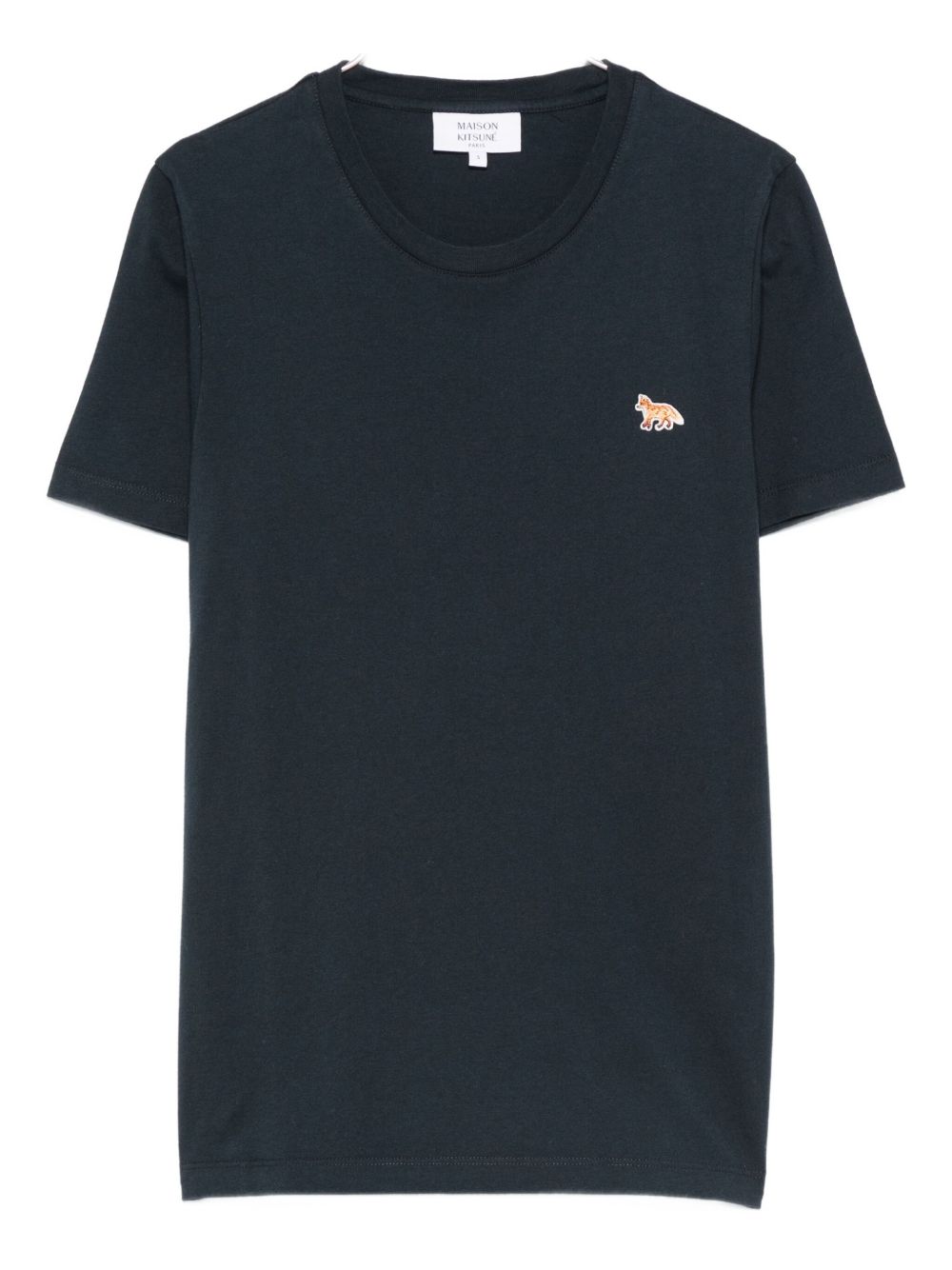 Maison Kitsuné Maison Kitsuné Embroidered-logo t-shirt