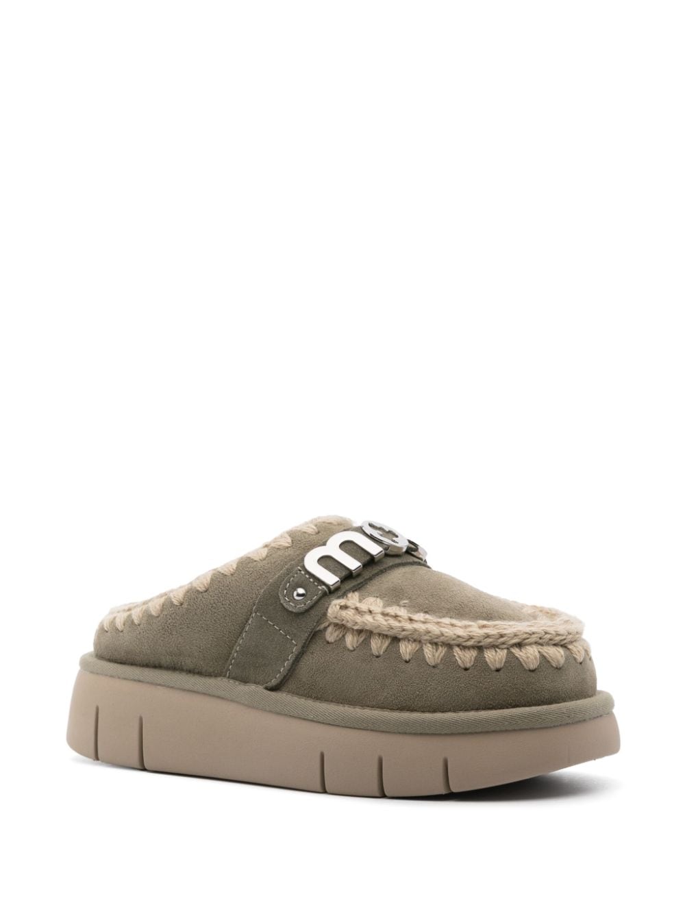 Mou Mou Bounce clog slippers