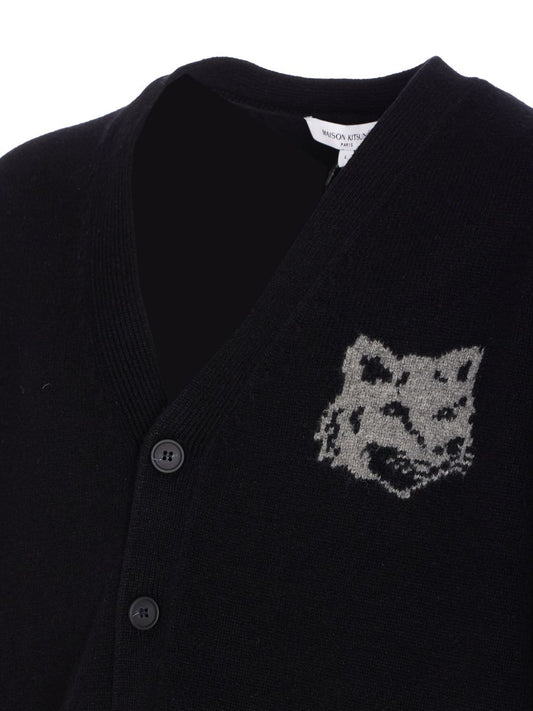 Maison Kitsuné Cardigan with buttons